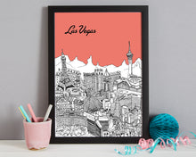 Load image into Gallery viewer, Personalised Las Vegas Print-3