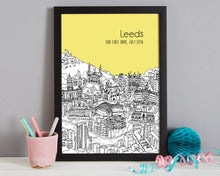 Load image into Gallery viewer, Personalised Leeds Print-4