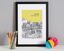 Load image into Gallery viewer, Personalised Leeds Print-5