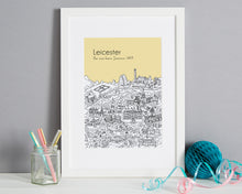 Load image into Gallery viewer, Personalised Leicester Print-6