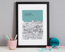 Load image into Gallery viewer, Personalised Leicester Print-3