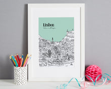 Load image into Gallery viewer, Personalised Lisbon Print-7
