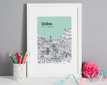 Load image into Gallery viewer, Personalised Lisbon Print-7