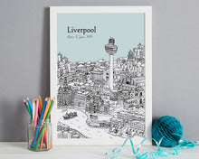 Load image into Gallery viewer, Personalised Liverpool Print-3