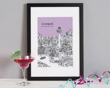 Load image into Gallery viewer, Personalised Liverpool Print-6