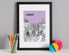 Load image into Gallery viewer, Personalised London Print-4