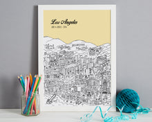 Load image into Gallery viewer, Personalised Los Angeles Print-4