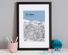 Load image into Gallery viewer, Personalised Los Angeles Print-2