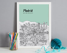 Load image into Gallery viewer, Personalised Madrid Print-5