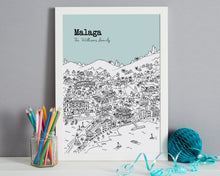 Load image into Gallery viewer, Personalised Malaga Print-7