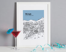 Load image into Gallery viewer, Personalised Malaga Print-6