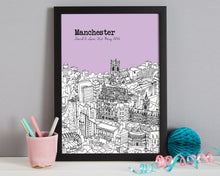 Load image into Gallery viewer, Personalised Manchester Print-6