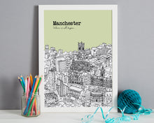 Load image into Gallery viewer, Personalised Manchester Print-7