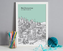 Load image into Gallery viewer, Personalised Melbourne Print-6