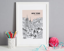 Load image into Gallery viewer, Personalised New York Print-8
