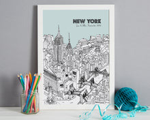 Load image into Gallery viewer, Personalised New York Print-3