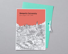Load image into Gallery viewer, Personalised Newcastle Graduation Gift