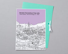 Load image into Gallery viewer, Personalised Norwich Graduation Gift