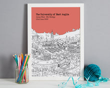Load image into Gallery viewer, Personalised Norwich Graduation Gift