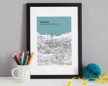 Load image into Gallery viewer, Personalised Norwich Graduation Gift