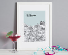 Load image into Gallery viewer, Personalised Nottingham Print-6