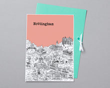 Load image into Gallery viewer, Personalised Nottingham Print-5