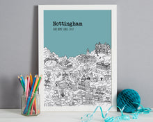 Load image into Gallery viewer, Personalised Nottingham Print-7