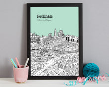 Load image into Gallery viewer, Personalised Peckham Print-3