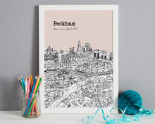Load image into Gallery viewer, Personalised Peckham Print-6
