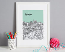 Load image into Gallery viewer, Personalised Peckham Print-7
