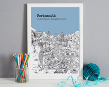 Load image into Gallery viewer, Personalised Portsmouth Graduation Gift