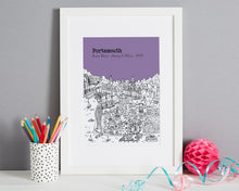 Load image into Gallery viewer, Personalised Portsmouth Graduation Gift