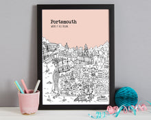 Load image into Gallery viewer, Personalised Portsmouth Print-6