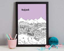 Load image into Gallery viewer, Personalised Reykjavik Print-6