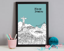 Load image into Gallery viewer, Personalised Rio de Janeiro Print-4