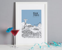 Load image into Gallery viewer, Personalised Rio de Janeiro Print-6