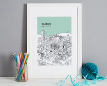 Load image into Gallery viewer, Personalised Salford Print-1