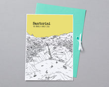 Load image into Gallery viewer, Personalised Santorini Print-5