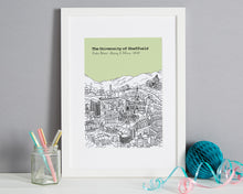 Load image into Gallery viewer, Personalised Sheffield Graduation Gift