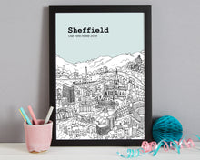 Load image into Gallery viewer, Personalised Sheffield Print-8