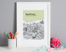 Load image into Gallery viewer, Personalised Sheffield Print-1