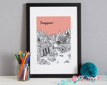 Load image into Gallery viewer, Personalised Singapore Print-4