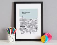 Load image into Gallery viewer, Personalised Southampton Print-4