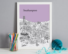 Load image into Gallery viewer, Personalised Southampton Print-7