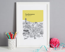 Load image into Gallery viewer, Personalised Southampton Print-8