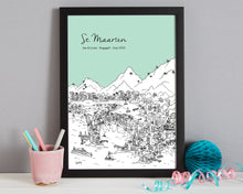 Load image into Gallery viewer, Personalised St Maarten Print-7