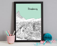 Load image into Gallery viewer, Personalised Strasbourg Print-8