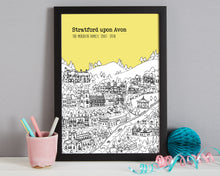 Load image into Gallery viewer, Personalised Stratford upon Avon Print-8