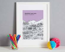 Load image into Gallery viewer, Personalised Stratford upon Avon Print-6