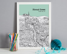 Load image into Gallery viewer, Personalised Stroud Green Print-7